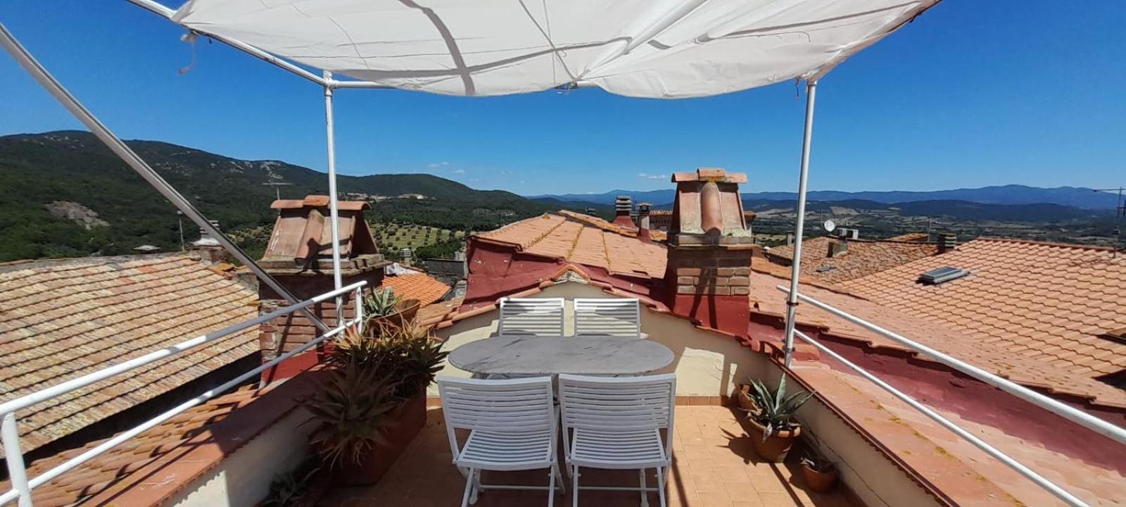 Willa Una Terrazza Sulla Maremma Caldana Zewnętrze zdjęcie